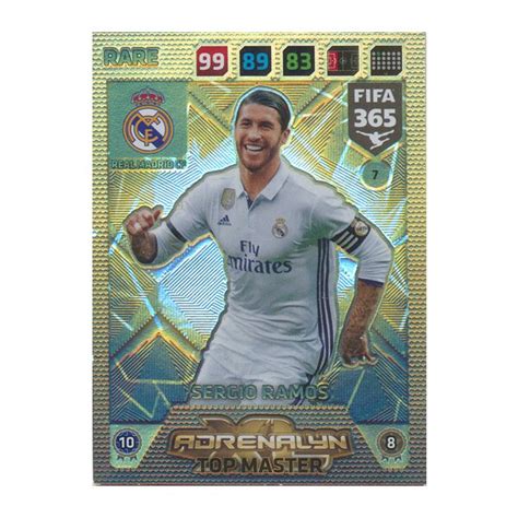 Fifa 365 Cards 2018 007 Top Master Sergio Ramos Rare 799