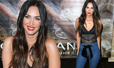 Megan Fox Dons Fredericks Of Hollywood Teddy For Her Lingerie Launch