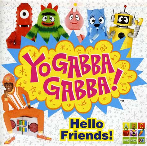 yo gabba gabba hello friends cd