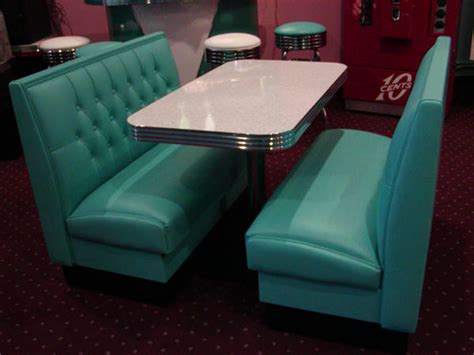 Booths,retro dining chairs,retro dining sets,diner booths,juke box. Diner Booth Sets - Retro Diner Booths, 50s | Decoracion de ...