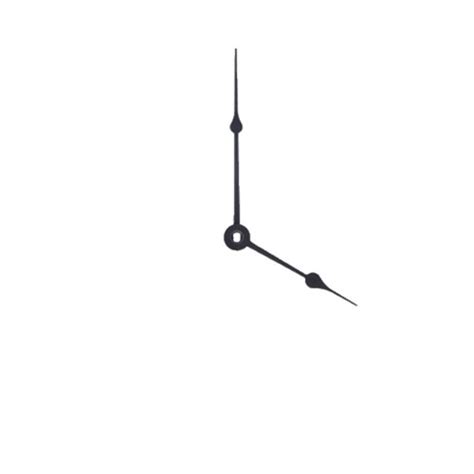Teach them how to tell time to the hour and half past the hour. Clock Hands - Hour & Minute - Black - 87mm | Carbatec