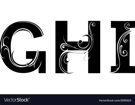 Artistic Font Type Royalty Free Vector Image Vectorstock