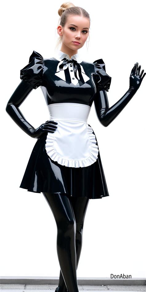 Latex French Maid By Donaban On Deviantart
