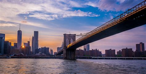 Sunset From Brooklyn Bridge Best Photo Spots Vlrengbr