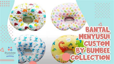 Bantal Menyusui Custom By Bumbee Collection Youtube