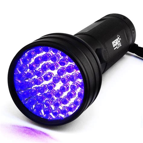 Escolite Uv Flashlight Black Light 51 Led 395 Nm Ultraviolet