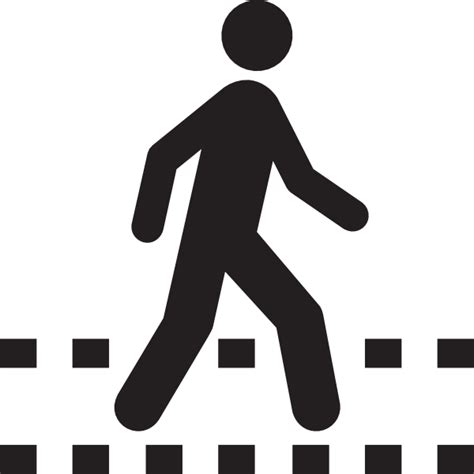 Pedestrian Symbol Clipart Best