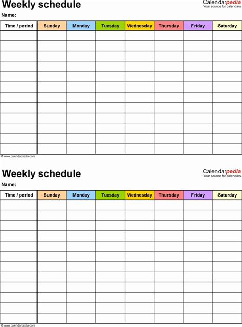 Monthly Staff Schedule Template Best Of Staff Rota Template Word