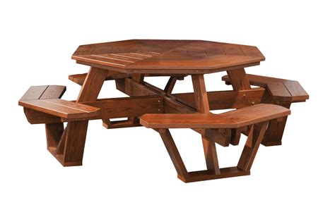 Free Octagon Wooden Picnic Table Plans Granville