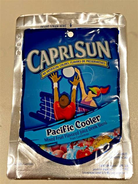 Capri Sun Pacific Cooler Mixed Fruit Naturally Flavored Kids Juice