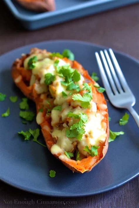 Stuffed Sweet Potatoes With Pulled Pork Not Enough Cinnamon