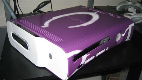 Purple And White Xbox 360 Custom Painted Purple With White Flickr