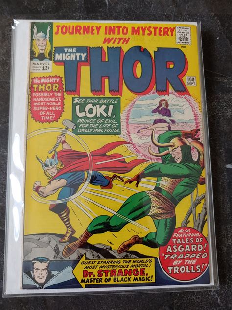 Journey Into Mystery 108 Loki And Guest Starring Drstrange Comic