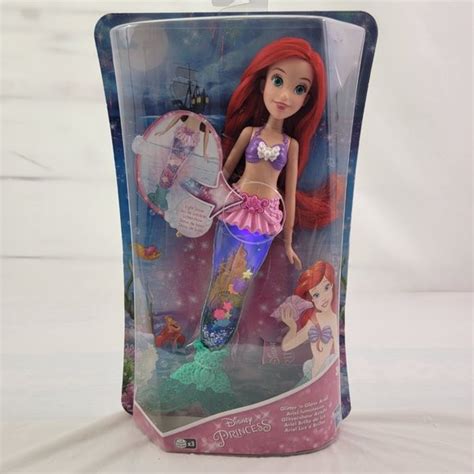 Disney Toys Disney Princess Glitter N Glow Ariel Doll Wlights