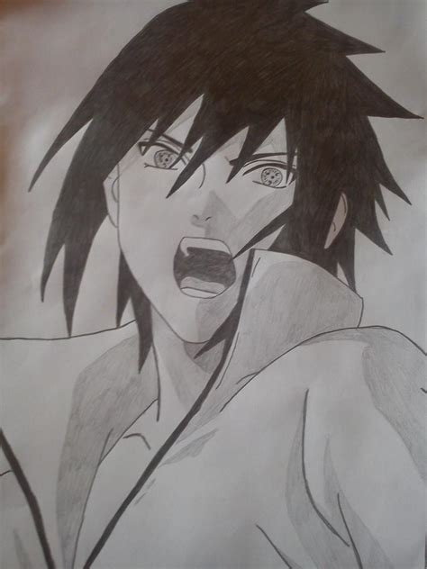 My Uchiha Sasuke Drawing By Shizuruuchiha33 On Deviantart Sasuke