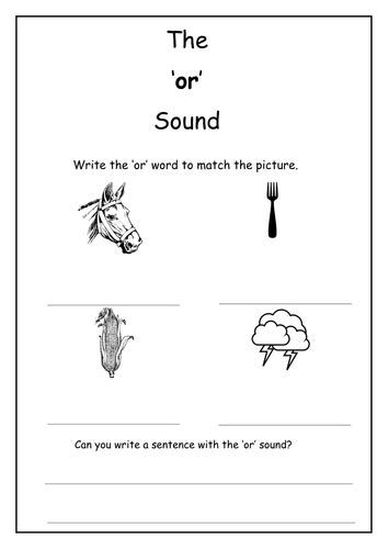 Phonics Or Sound Worksheet By Laurenstuart Teaching Resources Tes