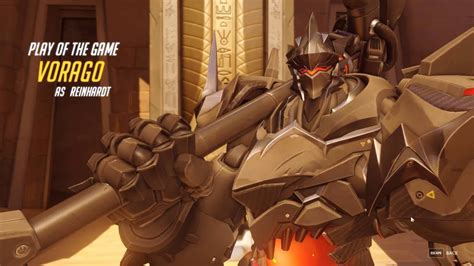 Overwatch Play Of The Game Reinhardt Blackhardt Yay Youtube