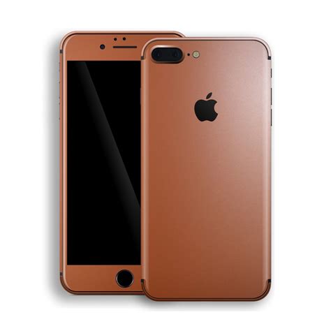 Features 5.5″ display, apple a11 bionic chipset, dual: iPhone 8 PLUS ROSE GOLD MATT Metallic Skin - EasySkinz™