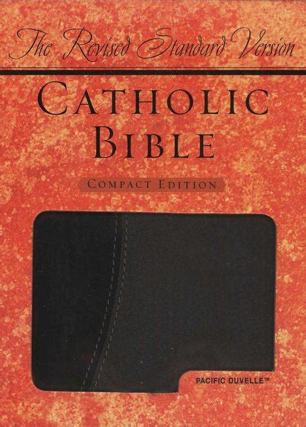 Revised Standard Version Catholic Bible Compact Imitation Leather Edi