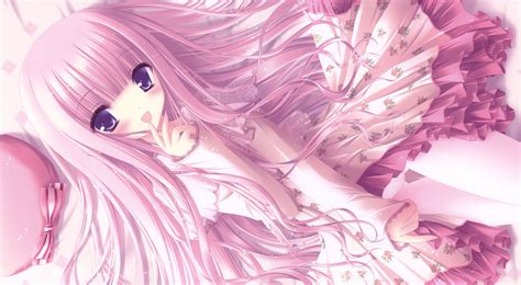 Pin On Cute Wallpapers Pink Anime