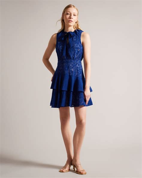 TIMMIA BRT BLUE Mini Dresses Ted Baker AU