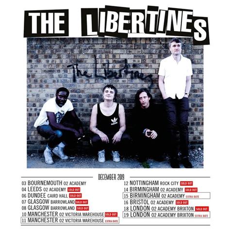 The Libertines Tour Dates 2020 And Concert Tickets Bandsintown