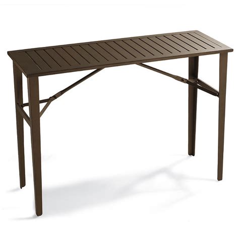 Folding Counter Height Table Patio Furniture