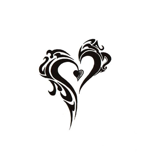 New Tribal Heart By Blakskull On Deviantart