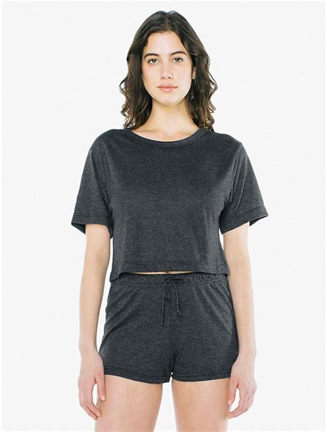 Tri Blend Short Sleeve Scrimmage T Shirt Lara Stone Vogue Paris Buy