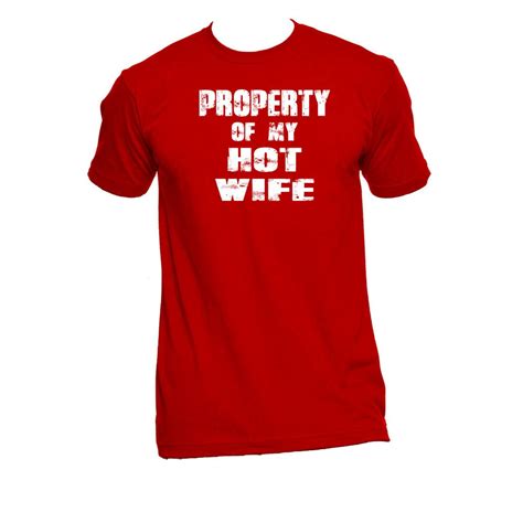 Husband Shirt Property Of My Hot Wife Husband T Shirt Etsy