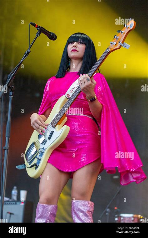 Lexington Usa 29th Aug 2021 Laura Lee Of Khruangbin During The