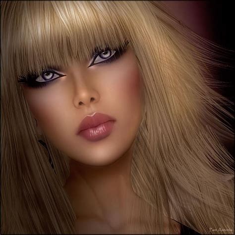 Portrait Second Life By Pam Astonia Beautiful Girl Face Beauty
