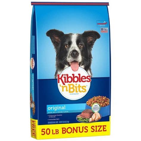 Kibbles N Bits Original Savory Beef And Chicken Flavors Dry Dog Food 50