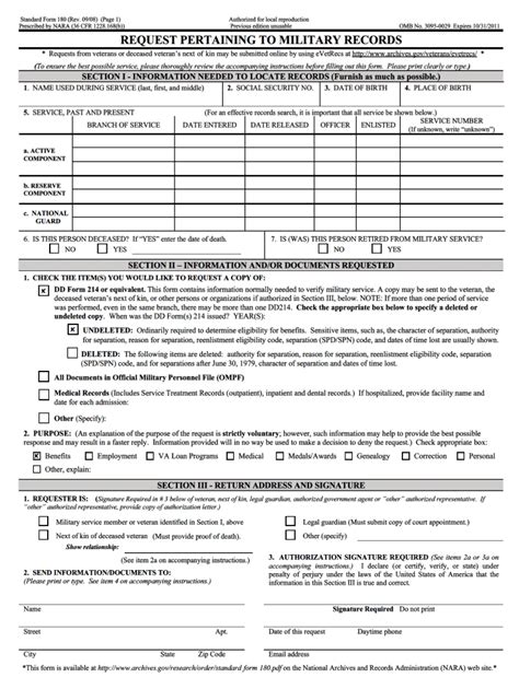 Sf 180 Fill Out And Sign Online Dochub