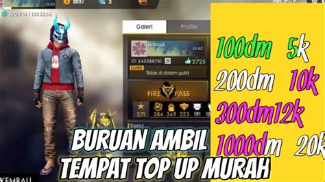 Rekomendasi pertama jatuh ke codashop ff. CARA TOP UP FF MURAH 200 DIAMOND 5k auto sultan - YouTube