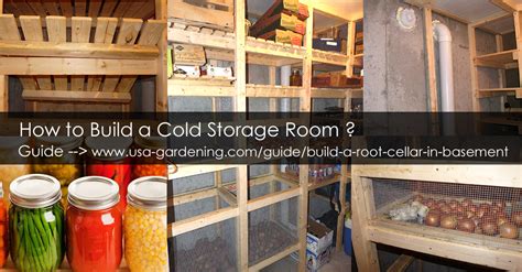 Cold Storage Room Design Ideas Build Positive Cold Room In Basement
