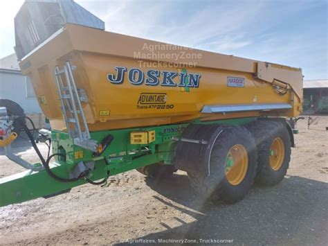 Autre Remorque Agricole Joskin Advantage Trans Ktp 2250 Hardox à Vendre 44800 Eur Agriaffaires