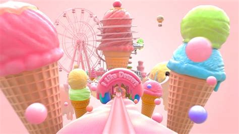 Want Some Ice Cream On Behance Ice Cream Candy House Candy Room