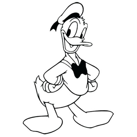1320 donald duck 3d models. Donald Duck Line Drawing | Free download on ClipArtMag