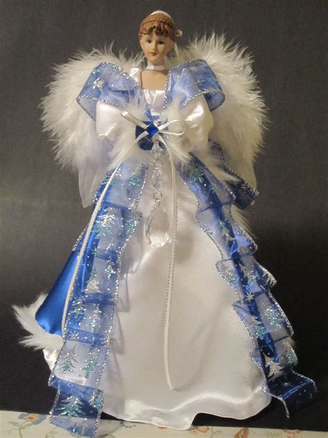 Large Remade Victorian Angel Tree Topper Angel Tree Topperchristmas