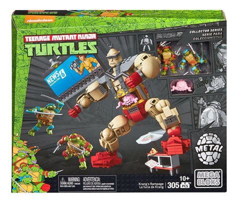 Mega Bloks Teenage Mutant Ninja Turtles Collectors Krangs Rampage
