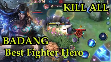 Badang Best Fighter Gameplay Mobile Legends Bang Bang - YouTube