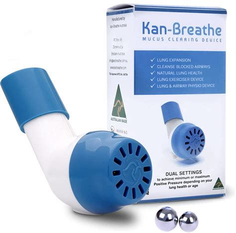 Kan Breathe Natural Lung Exerciser And Mucus Removal Device Naturally