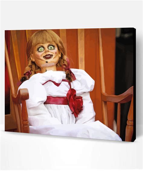 Annabelle Doll Paint By Number Paint By Numbers Pro