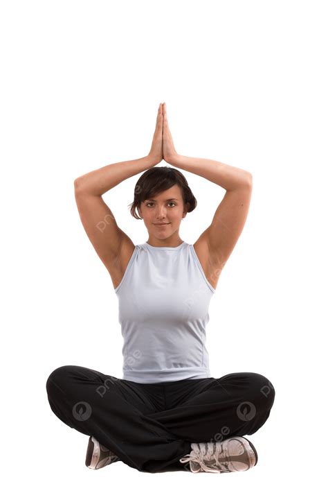 Yoga Girl Isolated Yoga Sporty Fit Png Transparent Image And Clipart