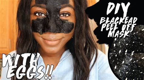 Diy Blackhead Mask Without Gelatin Diy Peel Off Mask Pore Cleansing