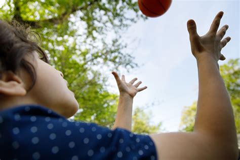 Boy Catching Ball Stock Photo Download Image Now Atlanta Georgia