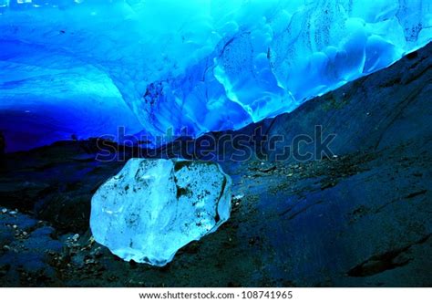 Ice Cave Within Mendenhall Glacier Juneau Stock Photo Edit Now 108741965