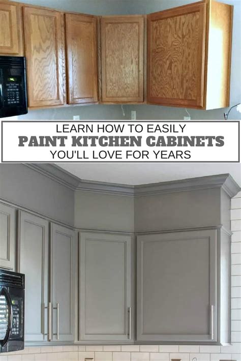 You'll want the new cabinet color to complement your countertops, flooring, and overall color. How to Easily Paint Kitchen Cabinets You Will Love ...