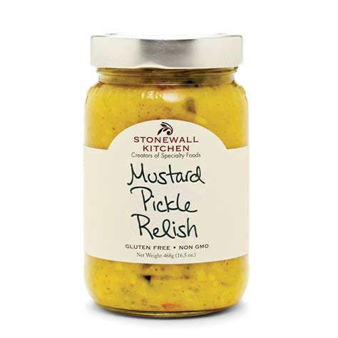 Mustard Pickle Relish Condiments Stonewall Kitchen